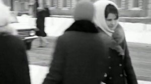 1972 год. Тюмень. Улицы города перед новым годом