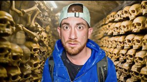 Я исследую Парижские катакомбы (6 миллионов трупов)