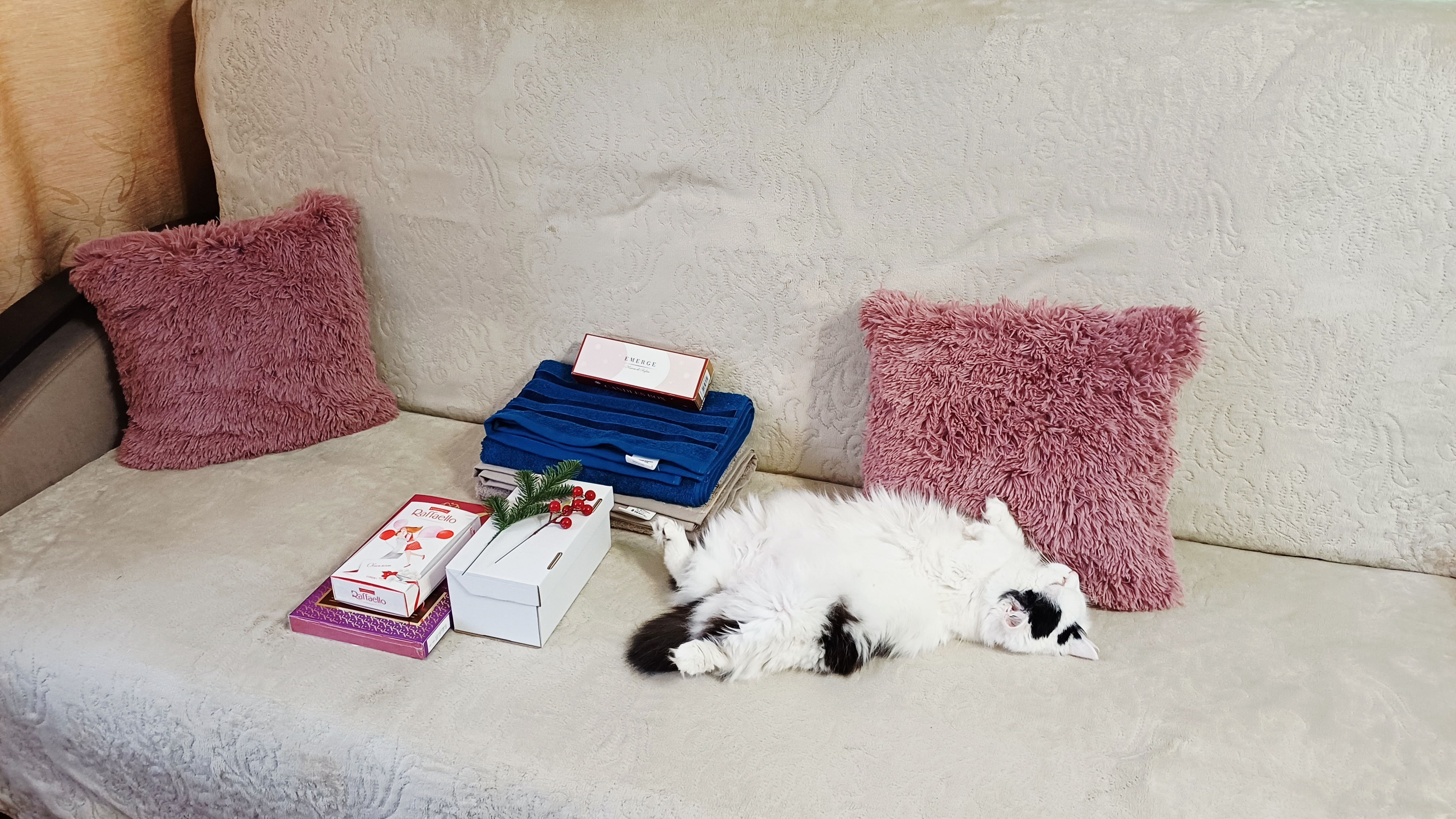 Новогодние подарки/Налепила домашних пельмешков смотреть онлайн