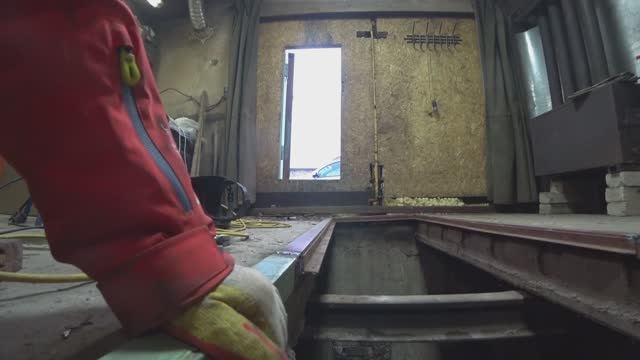 Доводим гараж до ума, работы много. смотреть онлайн