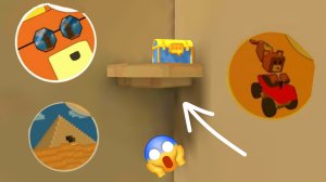 Где спрятаны все стикеры и сундук в Бимотепской пустыне!?