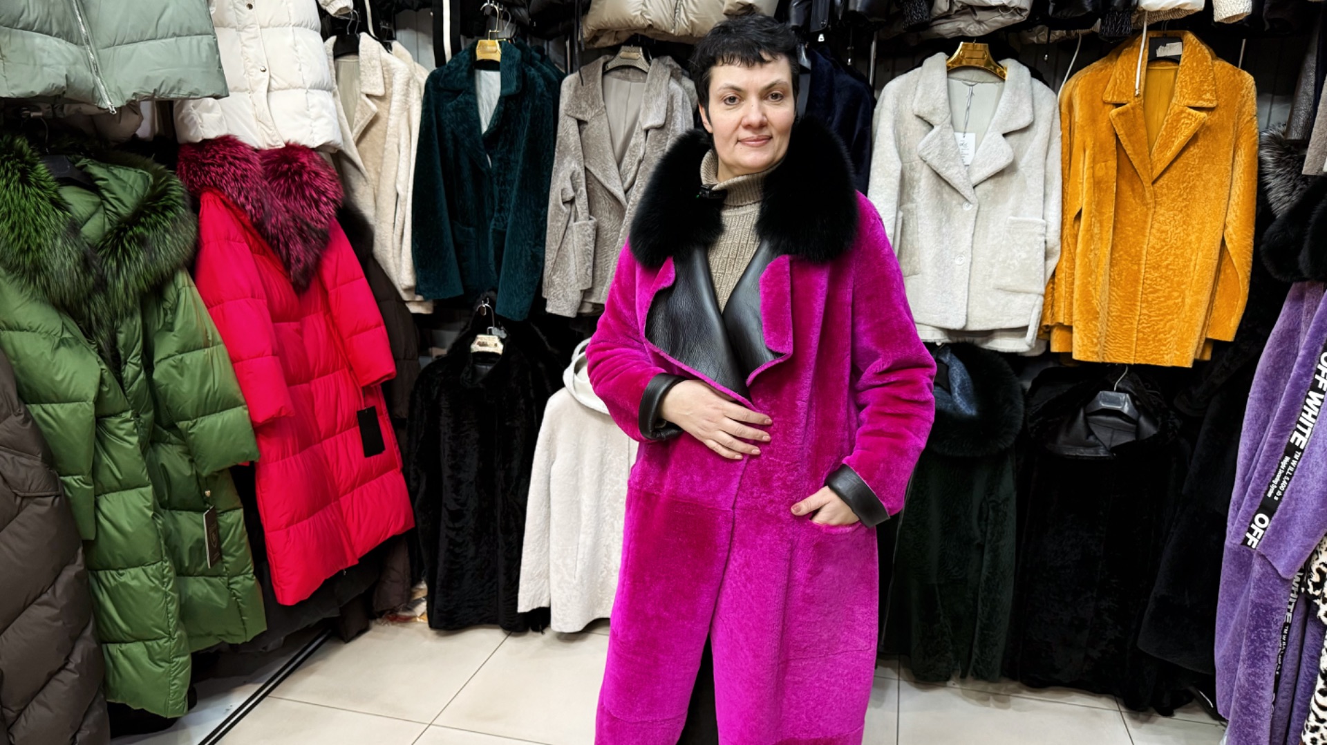 Астраган, дубленки и пуховики все размеры. Новинки. смотреть онлайн