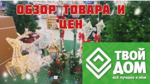 Часть 5. Магазин ТВОЙ ДОМ . Обзор товаров и цен