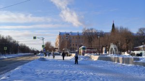 Южный Урал. Магнитогорск. Ул. Маяковского. 30 декабря 2025 г.