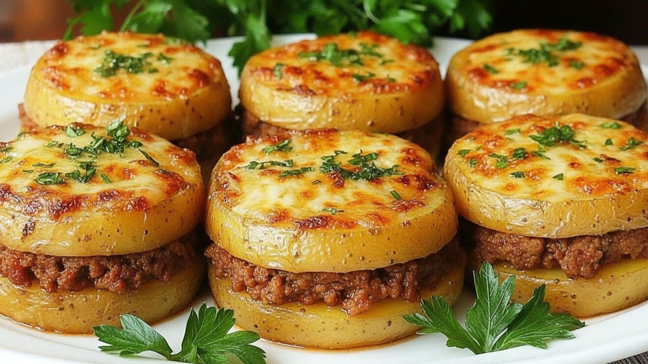 Я никогда не ел такой вкусной картошки! Лучший рецепт картошки! Картошка с фаршем. смотреть онлайн