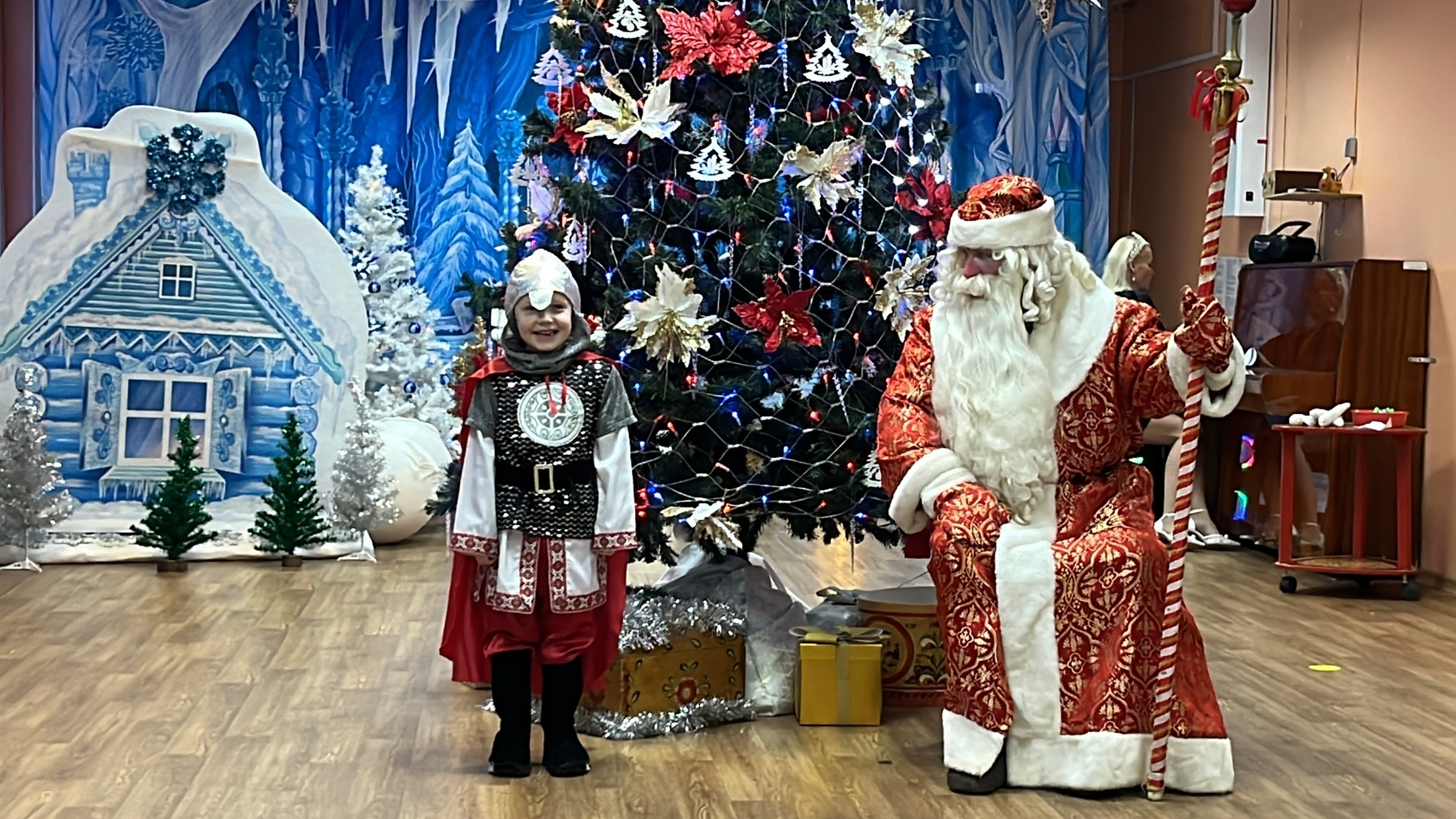 Утренник у Тёмы. Салат,, белая берёза ,, от внуков. смотреть онлайн