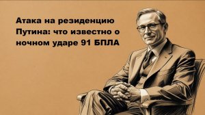 Атака на резиденцию Путина: что известно о ночном ударе 91 БПЛА