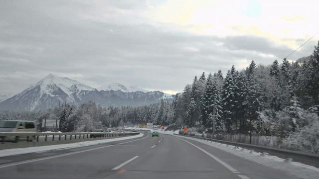 🇫🇷 ❄️ 🇨🇭 Поездка в зимнюю мечту из Франции в Лаутербруннен, Швейцария смотреть онлайн
