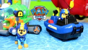 Щенячий патруль | Чейз, Райдер и пожарный Маршалл — игрушки для детей | Щенячий Патруль мультик