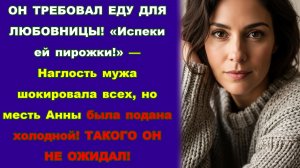Истории из жизни/«Испеки пирожки моей любовнице!» — наглость бывшего мужа довела Анну до крайности