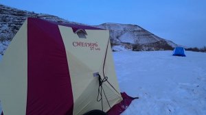 Кавказская протока. Рыбалка в конце декабря.