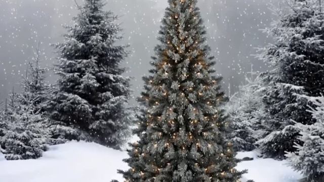 в лесу родилась ёлочка, новогодняя музыка. смотреть онлайн