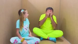 Настя в детском челлендже 24 часа как малыш