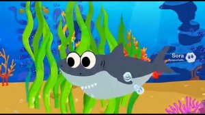 МИЛАЯ АКУЛКА! ДОБРАЯ ПЕСЕНКА ДЛЯ дЕТЕЙ BABY SHARK БЕЙБИ ШАРК