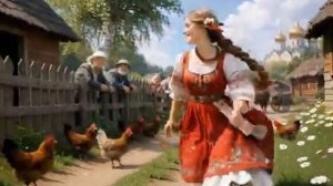 ЭХ КРАСА ДИВИЦА ЗАДОРНАЯ ЧАСТУШКА