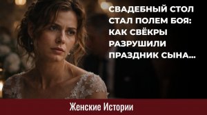 Истории из жизни. Свёкры устроили скандал на свадьбе... Жизненные истории, Аудиорассказы