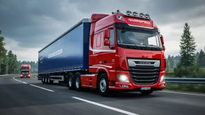 Новогодняя доставка! Euro Truck Simulator 2 Поддержите мой канал ссылка в описание или подпиской!