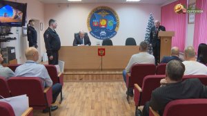 В Серпухове поздравили с наступающими праздниками ветеранов Госавтоинспекции