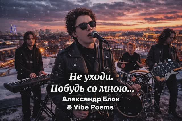 Не уходи. Побудь со мною… Александр Блок & Vibe Poems смотреть онлайн