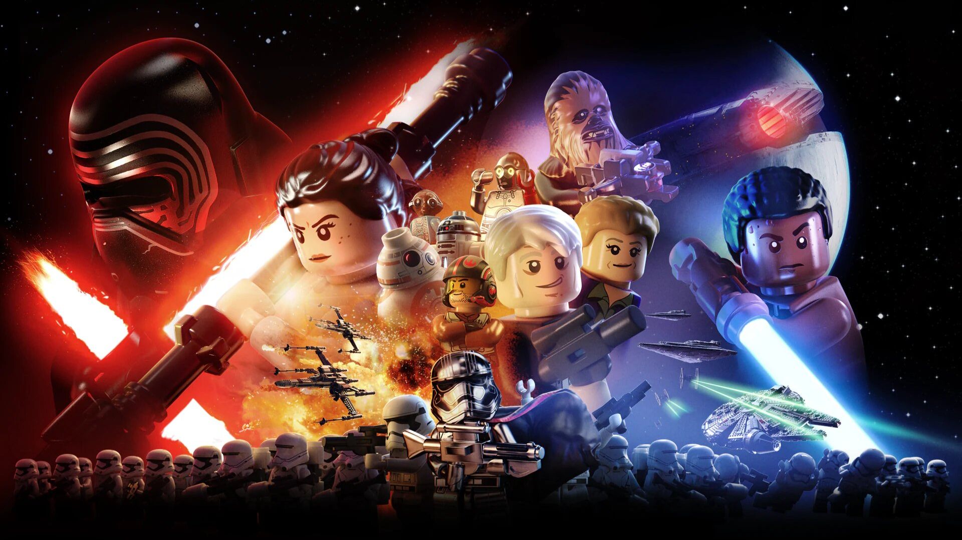Прохождение LEGO Star Wars The Force Awakens #10. Финал.