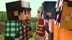 Станьте Здесь! Эдисон Анимация Майнкрафт