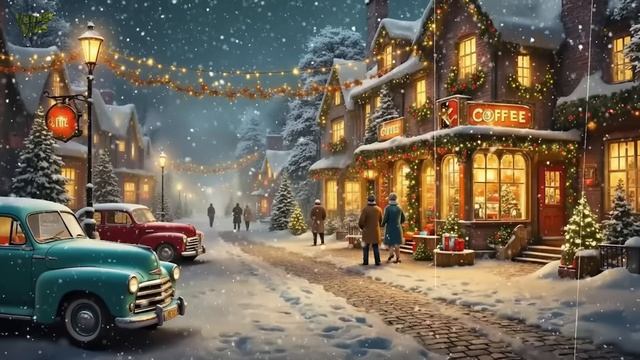 🎶🎅 Винтажные рождественские песни 1940-х, 1950-х, 1960-х годов - Винтажная атмосфера смотреть онлайн
