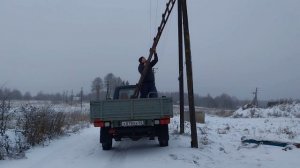 Завалило снегом.