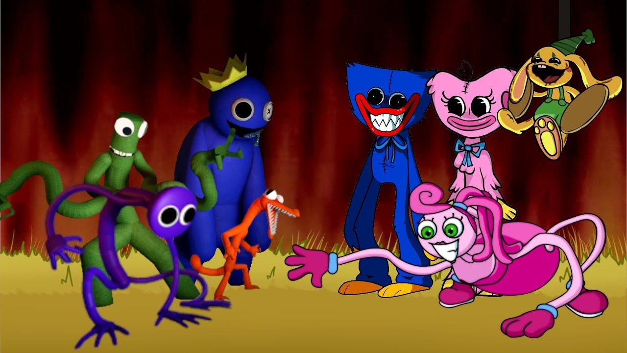 Confronting Yourself, but Poppy Playtime vs Rainbow Friends