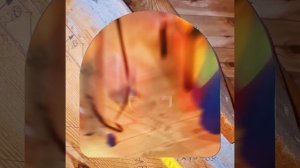 1000044161.mp4 (Собака наблюдает за устройством лестницы на 2 этаж в доме А-фрейм)