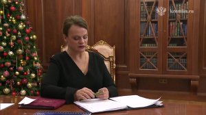 Владимир Путин провёл рабочую встречу со статс-секретарём – заместителем Министра обороны, предсе...