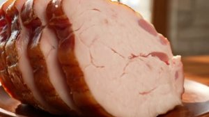 Мясо варено-копченое. Рецепт внутри.