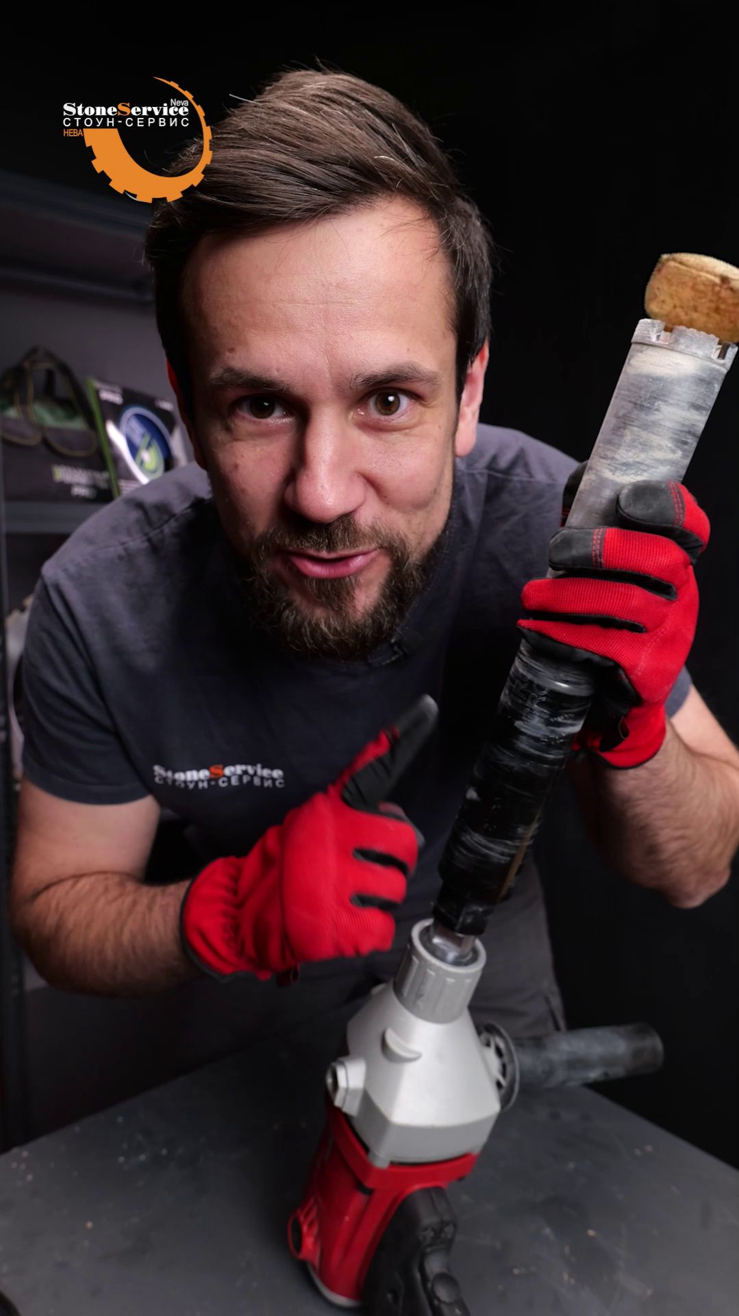 Как вскрыть алмазную коронку смотреть онлайн