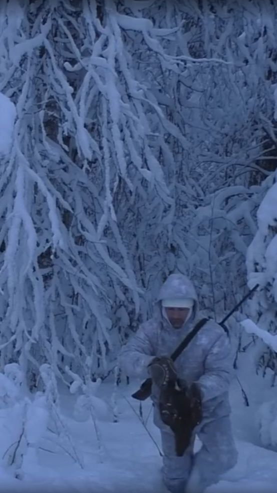 Охота на тетерева с мелкашкой в мороз смотреть онлайн