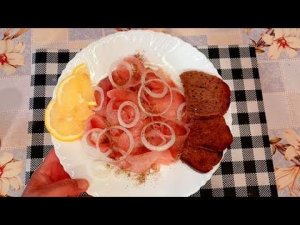 Строганина из Пиламиды // Как я готовлю строганину//