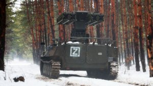 Зенитчики сорвали разведку ВСУ, сбив дрон. Лучшее видео из зоны СВО