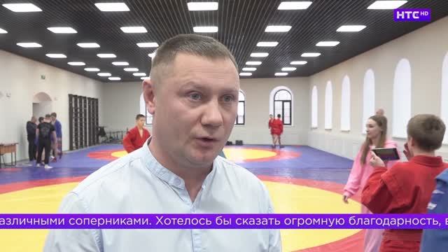 Обновленный спортивный зал в Детско-юношеской спортивной школе смотреть онлайн