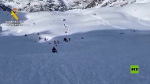 قتلى جراء انهيار جليدي في إسبانيا