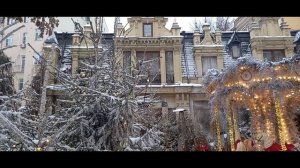 Москва Новогодняя  29.12.2025 г. Трехпрудный переулок