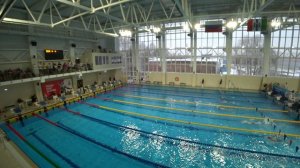 191225 100м комплекс Коновалов Михаил 2012 8дор 1м26сек 1юн дисквал поворот