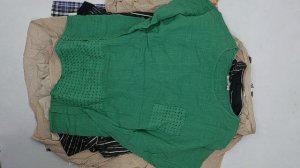 41016 ПРОДАН Блузки женские XXL, 3пак, 23172, секонд (extra/1 кат) оптом