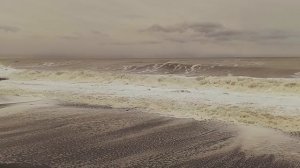 Шторм на Чёрном море в 6 баллов. Перед новым годом