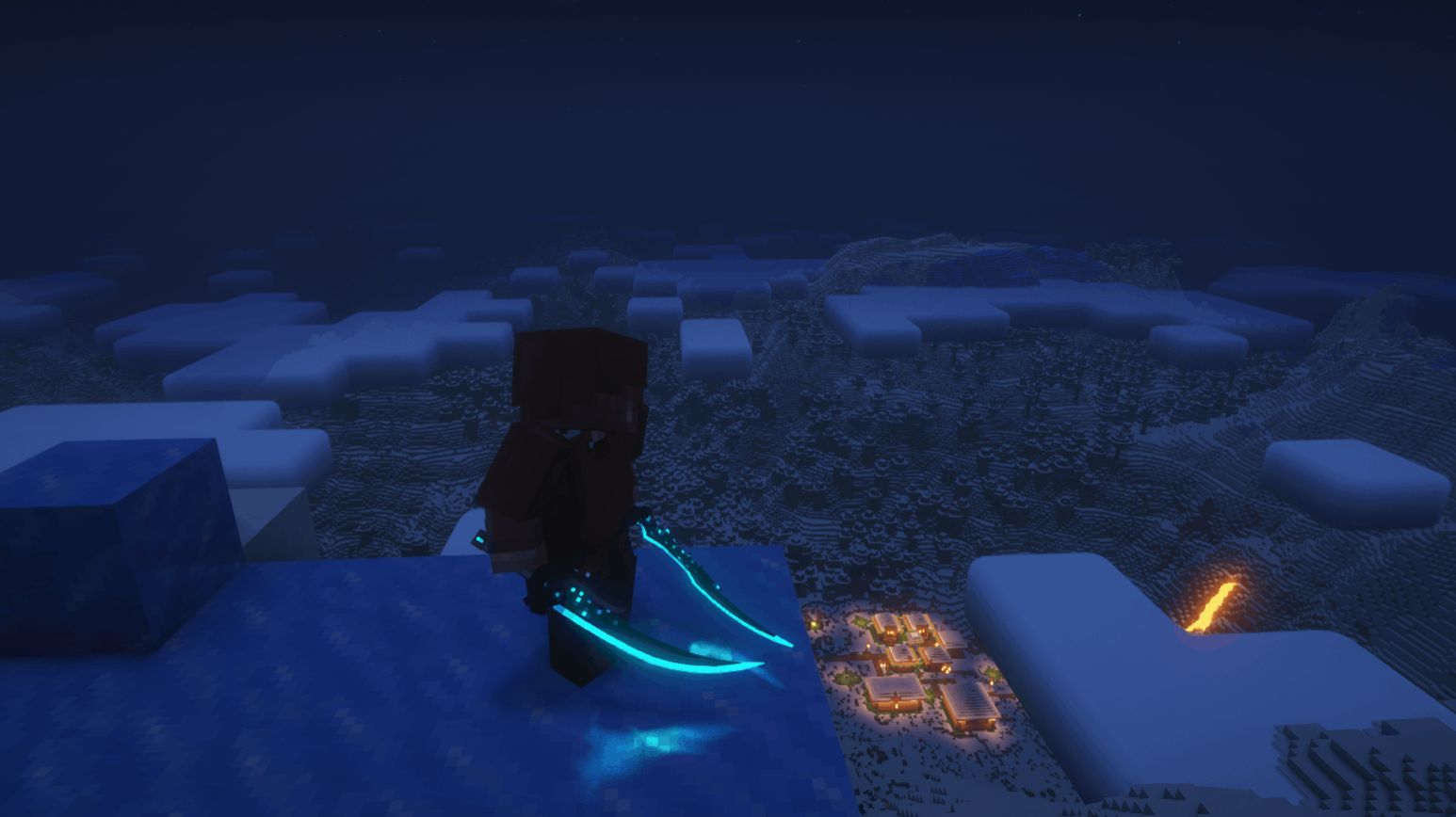 СПАСЕНИЕ НОВОГО ГОДА В MINECRAFT! 🎄 Квесты жителей и зимнее приключение смотреть онлайн