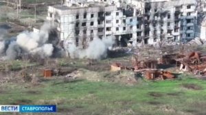 Ставропольские десантники освободили город Степногорск