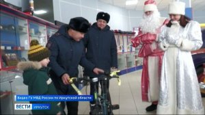 Новогоднее желание юного иркутянина исполнил начальник регионального главка МВД Дмитрий Ильичев