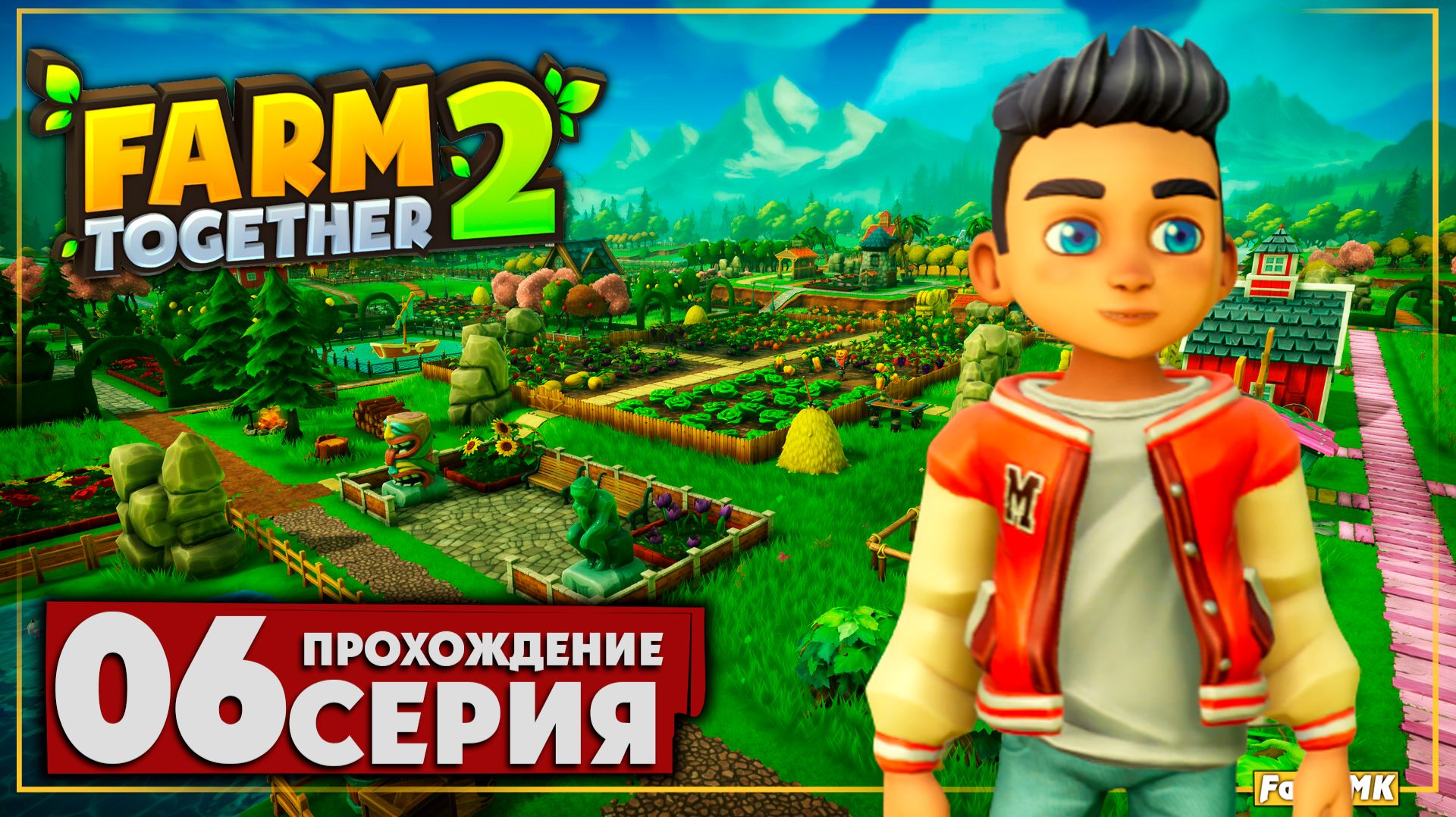 Рыбак без рыбы ➤ Farm Together 2 🅕 Прохождение #6 | На Русском | PC смотреть онлайн
