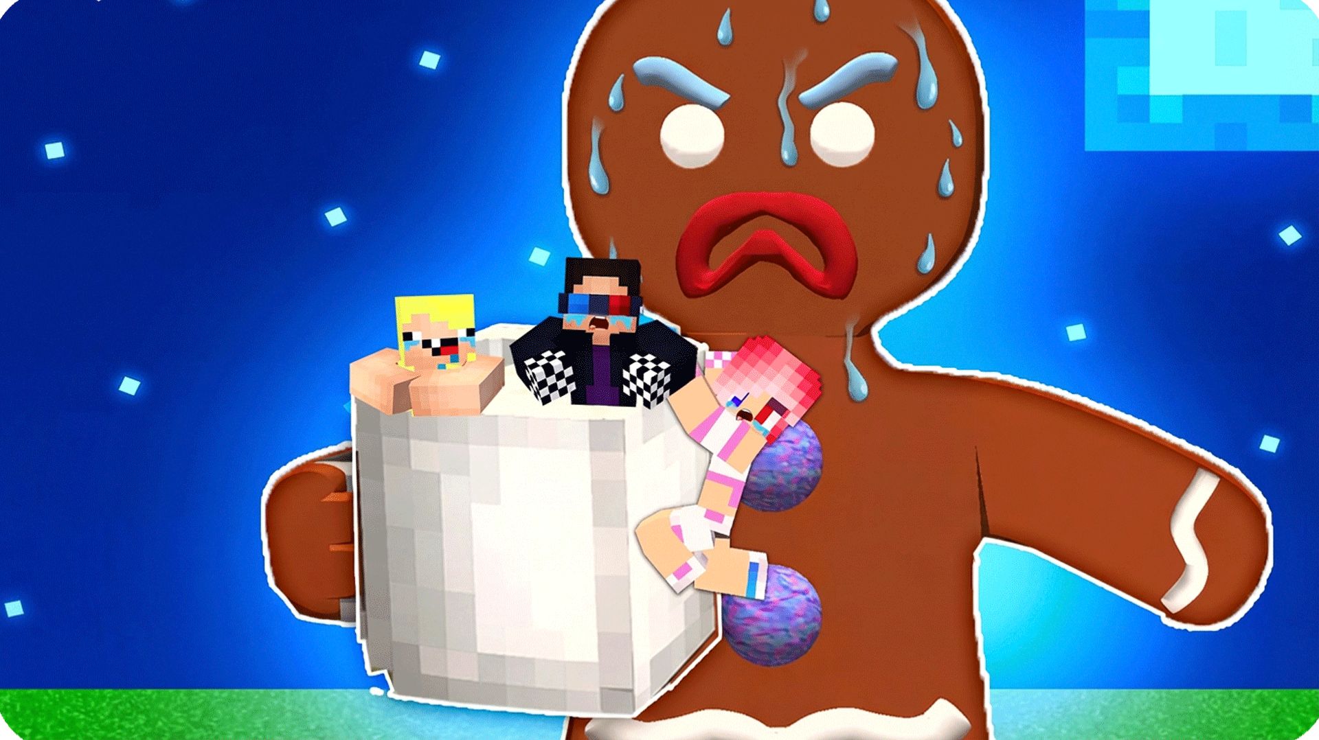 🥵ЗЛАЯ ПРЯНЯ ХОЧЕТ СЪЕСТЬ Нас в МАЙНКРАФТ! ЛЕСКА НУБИК ШЕДИ смотреть онлайн