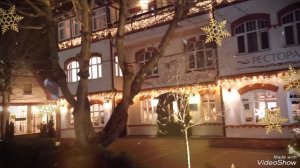 Предновогодняя сказка вечернего Светлогорска 28 декабря 2025