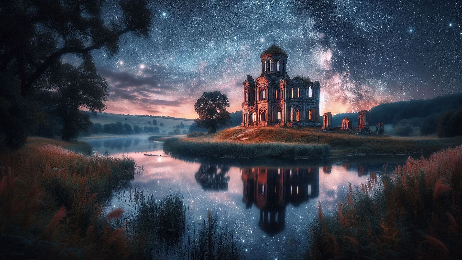 Песня "У развалин храма"