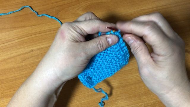 Один ряд шарфика с красивыми краями смотреть онлайн