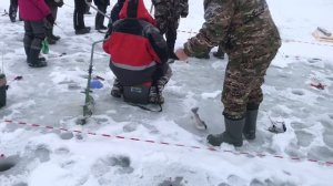 поимка форели